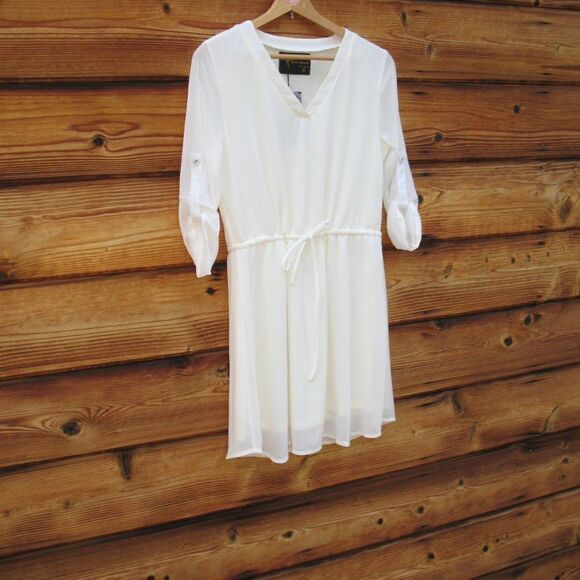 NWT Eros Cream Dress - Picture 2 of 7